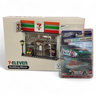 7 ELEVEN BUILDING BLOCK COMBO WITH HOT WHEELS SUPRA 7 ELEVEN🔥