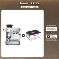 [SET] Breville The Barista Express Impress Coffee Machine BES876 + Charcoal Water Filters (6 pack)