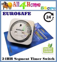 EUROSAFE 24hrs 13Amp Plug In Timer Switch (White)