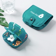 Japanese-Style Small Pill Box Pill Bag Compartment Storage Pill Box Pill Box Sealed Box Portable Pil