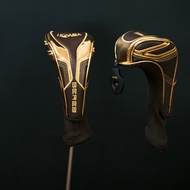 Japan Genuine HONMA High Luxury Curry Golden Honma Golf Club Cover No. 1 Wooden Club Cover Fairway I