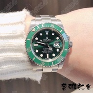 Rolex Luxury Hot-selling Box Certificate Full Set Green Water Ghost Rolex Watch Men's Watch Submariner Automatic Machinery116610Lv