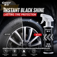 CHIEF Tire Coating Tire Shine & Protection Spray Tire Glaze Tire Black Spray 汽车轮胎蜡