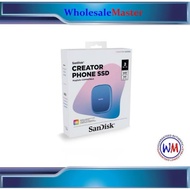 SanDisk 2TB Creator Phone USB 3.2 Gen 2 External SSD MagSafe Compatible SDSSDE62C-2T00