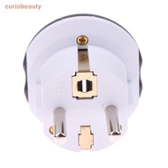 [CURUI] German Standard Conversion Plug FR AU US UK To EU Euro Korea Universal Travel Adapter Home P