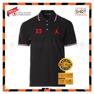 GN Polo T Shirt Sulam Chicago Bulls Michael Jordan Just Boleh Do It Number 28 X NBA Club Baju Street