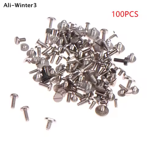 GD237-100Pcs Tiny Precision Mixed Multi-size Watch Screws Movement Repair Tools Part For Watchmaker