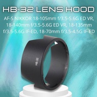 HB-32 HB32 Lens Hood For Nikon AF-S 18-105mm 18-135mm 18-140mm