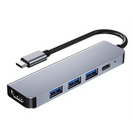 USB C Hub to 4K HDMI Compatible USB 3.0 2.0 Type C PD Charging Dock for MacBook iPad Pro Samsung Dex