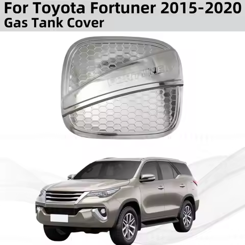 For Toyota Fortuner 2015 2016 2017 2018 2019 2020 New Chrome Modified Car Accessories Plated Tank Co