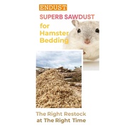 ENDUST _ (500g/pack) SUPERB SAWDUST for PET BEDDING (Hamster bedding, Rat Bedding) -- Habuk Kayu, Habuk Kayu Getah