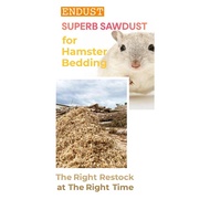 ENDUST _ (500g/pack) SUPERB SAWDUST for PET BEDDING (Hamster bedding, Rat Bedding) -- Habuk Kayu, Ha