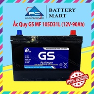 Battery 12V-90Ah, Car Battery GS MF 105D31L/R