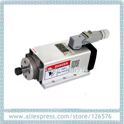 GDZ80F-1.5 GDZ80X73-1.5 Air Cooled Spindle Motor 1.5Kw ER11 24000RPM