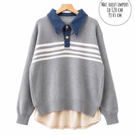 Imported women's knitwear cardigan knitwear woman