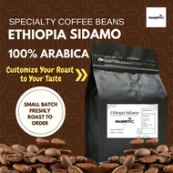 Premium Freshly Roasted Coffee . Ethiopia Sidamo . 200g/500g . 100% Arabica . Single Origin . Custom