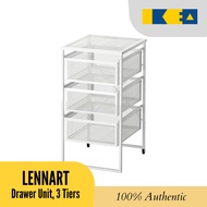 IKEA LENNART Drawer Unit Office Drawer Office Cabinets, White
