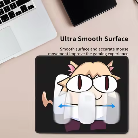 Neco Arc Game Cabinet Cartoon Mouse Pad Computer Keyboard Mouse Mat Gamer PC Laptop Desk Mat Office 