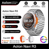 Aolon Navi R3 Amoled Smart Watch for Men GPS Map Amoled Waterproof Smartwatch For Woman smart watch 