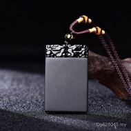 Frosted Pixiu Natural Red Agate Men's Ice Pendant Obsidian Necklace Pendant Women's No Matter IGF1