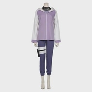 Hyuga Hinata cosplay anime cosplay violet foncé longue perruque mignonne Hyuga Hinata cosplay