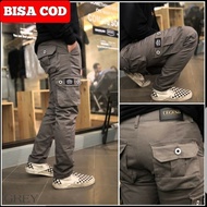 [BISA COD] Size 27 - 44 ORIGINAL Celana Cargo Panjang Pria Army Loreng Ufc Venum Mma Pantai Gym TerL