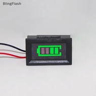 [BlF] Two-line Electric Vehicle Voltage Meter, Battery, Battery Charge Percentage Display Meter [FH]