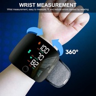 【Malaysia Stock】Rechargeable Wrist Blood Pressure Monitor High BP Test Machine sphygmomanometer Engl