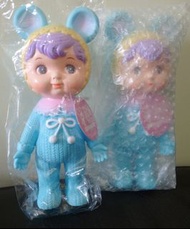 日本 Charmy Chan 人形公仔一個 小熊耳朵 Pastel Blue 包順豐自取