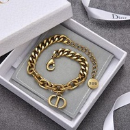 Dior 古銅CD字母手鍊
