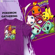Pokemon Baju Kemeja T Shirt Lelaki Cotton Newborn Baby Short Sleeve Tshirt Lengan Pendek Kameja Pere