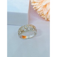 750 白金钻石戒指｜750 White Gold Diamond Ring