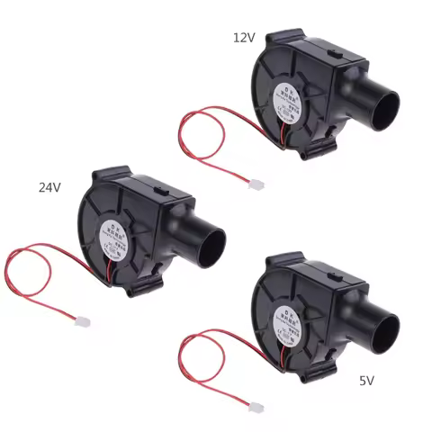 Outdoor BBQ Fan Air Blower 7530 75x75x30mm 5V 12V 24V 3700R Air Flow 27mm Air Tube for Green Egg Gri