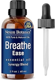 Breathe Essential Oil Blend 30 ml (Set of 2) - Pure, Natural Eucalyptus, Peppermint, Rosemary and Ni