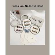 [bearienails] Premium Press On Nail Tin Case/ Premium Press On Nail Container