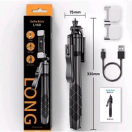 Selfie Stick L16 L16D ไม้เซลฟี่ ยืดได้ถึง 1.53 เมตร มีรีโมทเชื่อมต่อผ่านบลูทูธ 🔭