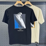 TNF New Outdoor Climber Printed T-Shirt Pure Cotton Versatile Couple