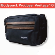 premium Bodypack Prodiger Veritage 1.0 Camera Shoulder Bag - Black 4L