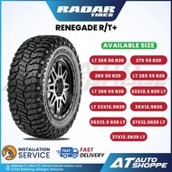 Radar Renegade RT+ 20" Tyre 265 275 285 295 50 55 33 35 37 12.5 13.5 R20 LT 4X4 4WD (1 Tire)