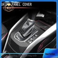 [kurtclio.sg]Carbon Fiber ABS Car Central Gear Shift Knob Panel Frame Cover Trim for Toyota Raize 2020 2021 RHD