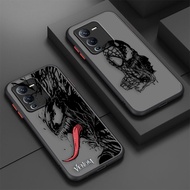 Cool Sketch Venomized Spiderman Venom Matte Phone Case For VIVO V25 E V23 E V21 E V20 V19 V17 V15 V11 I V5 S15 S10E  S12 Y73 Y70 S7 S1 Z3 I X9 T1 Plus Pro IQOO 7 5 Z1X NEO 5 3 5G