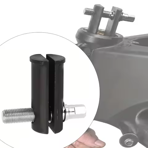 Motorcycle Steering Neck Bearing Race Remover 1‑1/8" to 2‑5/8" Inner Diameter Universal Autocycle Be