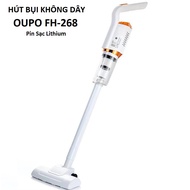 Máy hút bụi cầm tay siêu lốc xoáy Deerma DX-118C. Hút Bụi Không Dây OUPO FH-268 ( Pin sạc Lithium )