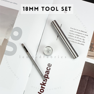 Le Mood Fabrics Magnet Button Hand Tool Set 14mm 18mm Clasp Snaps Hand Tools Set