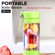 Portable bottle blender