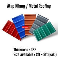 Atap Kilang / Metal Deck / Metal Roofing Zinc / Zink Kilang / Bumbung / Awning / Industrial Roof She