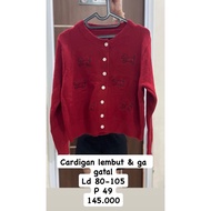 MERAH Red Cardigan