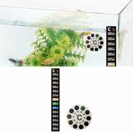 Fish tank thermometer digital color-changing patch thermometer Turtle tank temperature sticker therm