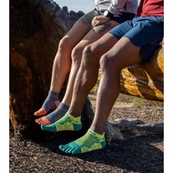 Ultra Run No Show |Injinji Women Ultra Run No Show Long Distance Running Socks - short neck