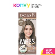 Dcash Master Mass Floral Color Cream 110ml # Brown Ash Mint [New Package] ดีแคช ครีมเปลี่ยนสีผม #B79
